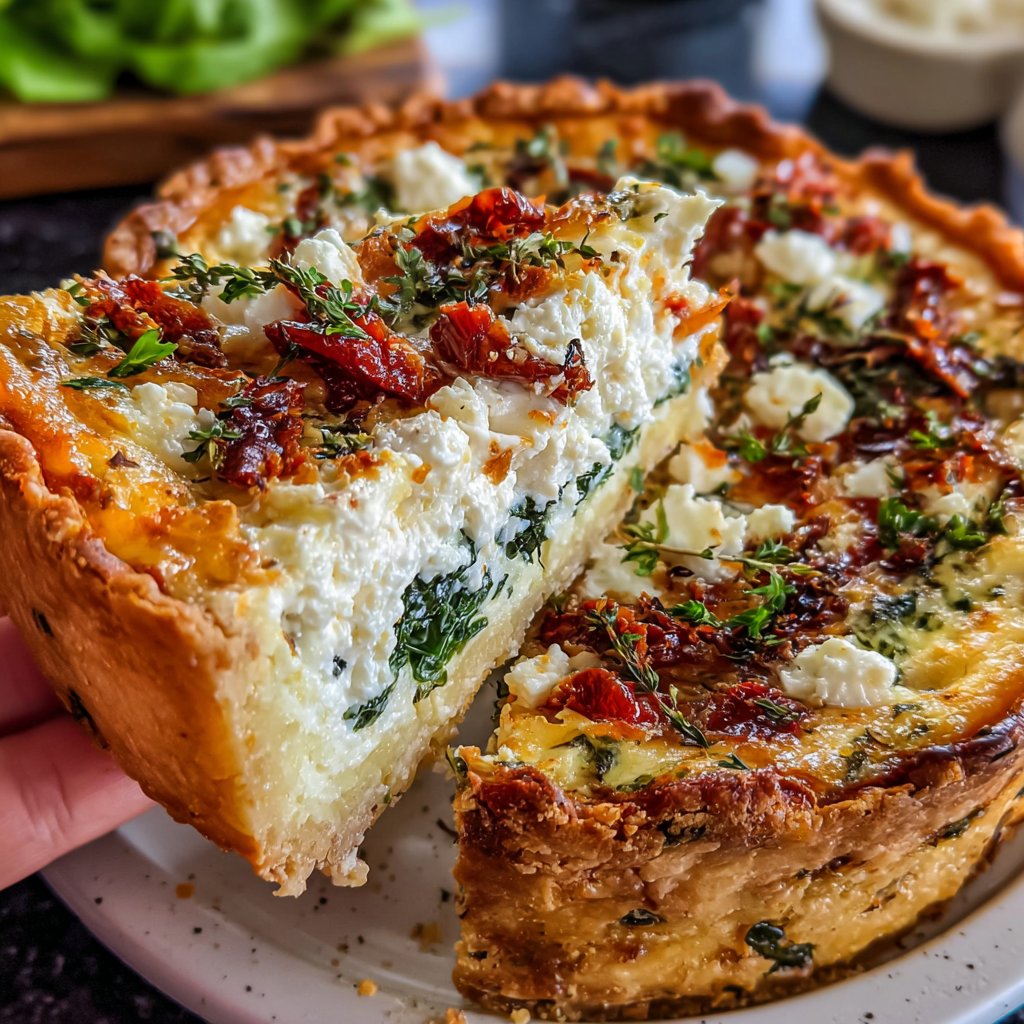 Savory Herb Spring Brunch Quiche
