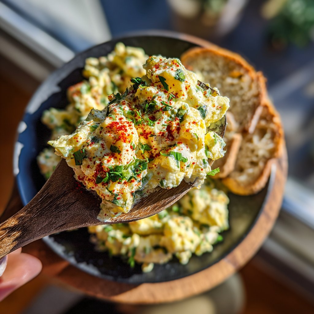 Egg Salad with Cottage Cheese – no mayo!