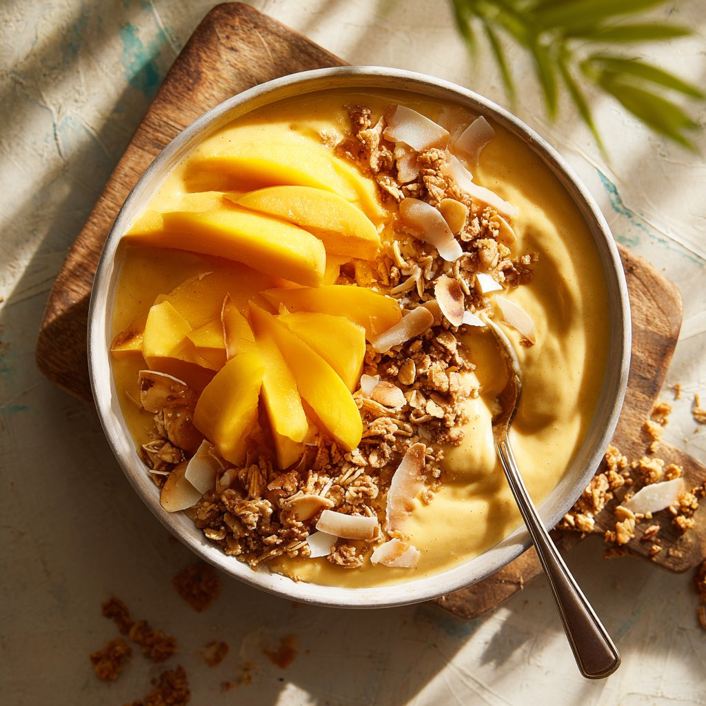 Coconut Mango Smoothie Bowl